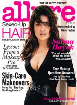 Salma Hayek - Long Time User of Argan Oil Based Hair Care Products... Salma Hayek - Long Time User of Argan Oil Based Hair Care Products...